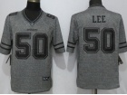 Dallas Cowboys #50 Sean Lee Gray Gridiron Limited Football Jersey