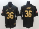 Philadelphia Eagles #36 Jay Ajayi Gold Anthracite Salute to Service Limited Football Jersey