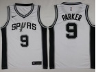 Nike San Antonio Spurs #9 Tony Parker White Swingman Jersey