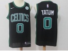 Nike Boston Celtics #0 Jayson Tatum Black Swingman Basketball Jersey