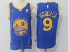 Nike Golden State Warriors #9 Andre Iguodala Blue Basketball Jersey