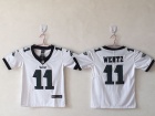 Philadelphia Eagles #11 Carson Wentz White Youth Vapor Untouchable Limited Jersey