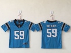 Carolina Panthers #59 Luke Kuechly Blue Youth Vapor Untouchable Limited Jersey