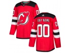 Men's New Jersey Devils Adidas Red Any Name Any Number Stitched Custom Hockey Jersey