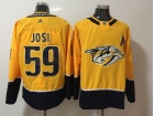 2017 Adidas Nashville Predators #59 Roman Josi Yellow Hockey Jersey