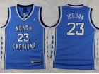 North Carolina #23 Michael Jordan Blue Youth Jersey