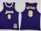 Los Angeles Lakers #8 Kobe Bryant Purple Youth Jersey