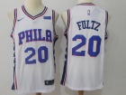 Nike Philadelphia 76ers #20 Markelle Fultz White Swingman Jersey