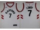 Nike Toronto Raptors #7 Kyle Lowry White Swingman Jersey