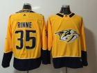 Adidas Nashville Predators #35 Pekka Rinne Yellow Hockey Jersey