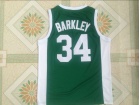 Leeds High School #34 Charles Barkley Green Basketball Jersey