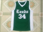 Leeds High School #34 Charles Barkley Green Basketball Jersey