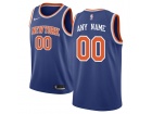 Nike New York Knicks Blue Swingman Any Name Any Number Stitched Custom Jersey