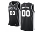 Nike San Antonio Spurs Black Swingman Any Name Any Number Stitched Custom Jersey