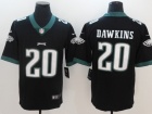 Philadelphia Eagles #20 Brian Dawkins Black Mens Vapor Untouchable Limited Jersey