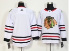 2017 Adidas Chicago Blackhawk Blank White Hockey Jersey