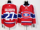 2017 Aidas Montreal Canadiens #27 Alex Galchenyuk Red Hockey Jersey