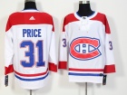 2017 Adidas Montreal Canadiens #31 Carey Price White Hockey Jersey