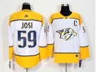 2017 Adidas Nashville Predators #59 Roman Josi White Hockey Jersey