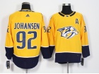 2017 Adidas Nashville Predators #92 Ryan Johansen Yellow Hockey Jersey