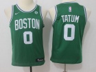 Nike Youth Boston Celtics #0 Jayson Tatum Green Swingman Jersey