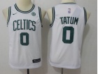 Nike Youth Boston Celtics #0 Jayson Tatum White Swingman Jersey