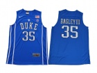 2017 Duke Blue Devils #35 Marvin Bagley III Blue College Basketball Jersey