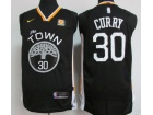 Nike Youth Golden State Warriors #30 Stephen Curry Black Jersey