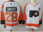 Adidas Philadelphia Flyers #28 Claude Giroux White Hockey Jersey