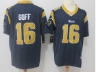 St.Louis Rams #16 Jared Goff Dark Blue Men's Vapor Untouchable Limited Jersey