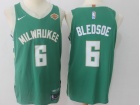 Nike Milwaukee Bucks #6 Eric Beldsoe Green Jerseys