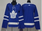 Adidas Women Toronto Maple Leafs Blank Blue Jersey