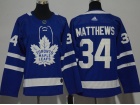 Adidas Youth Toronto Maple Leafs #34 Auston Matthews Blue Jersey