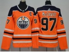 Adidas Women Edmonton Oilers #97 Connor McDavid Orange Hockey Jersey