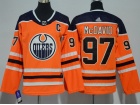 Adidas Youth Edmonton Oilers #97 Connor McDavid Orange Hockey Jersey