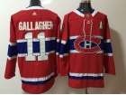 Adidas Montreal Canadiens #11 Brendan Gallagher Red Jersey