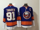 Adidas New York Islanders #91 John Tavares Blue Hockey Jersey