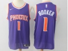 Nike Phoenix Suns #1 Devin Booker Purple Swingman Basketball Jersey