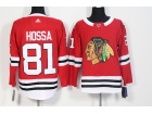 2017 New Chicago Blackhawks #81 Marian Hossa Red Hockey Jersey