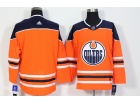 2017 Adidas Edmonton Oilers Blank Orange Hockey Jersey