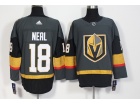 2017 Adidas Vegas Golden Knights #18 James Neal Gray Hockey Jersey