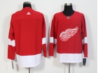 Adidas Detroit Red Wings Blank Red Hockey Jersey