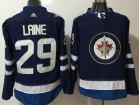 Adidas Winnipeg Jets #29 Patrik Laine Blue Hockey Jersey