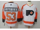 Adidas Philadelphia Flyers #53 Shayne Gostisbehere White Hockey Jersey