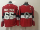 Adidas Ottawa Senators #65 Erik Karlsson Red Hockey Jersey