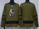 Adidas Vegas Golden Knights Blank Green Salute To Service Hockey Jersey