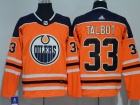 Adidas Edmonton Oilers #33 Cam Talbot Orange Hockey Jersey