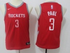 Nike Youth Houston Rockets #3 Chris Paul Red Swingman Jersey