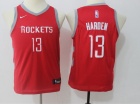 Nike Youth Houston Rockets #13 James Harden Red Swingman Jersey