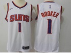 Nike Phoenix Suns #1 Devin Booker White Swingman Jersey